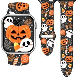NEW Halloween Ghost Pumpkin Apple Watch Band